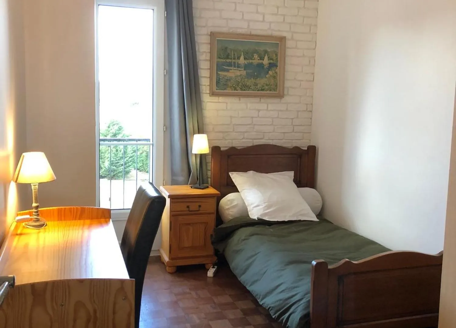 Bel Appartement Centre Saint Brieuc A Pied Сен-Бриё
